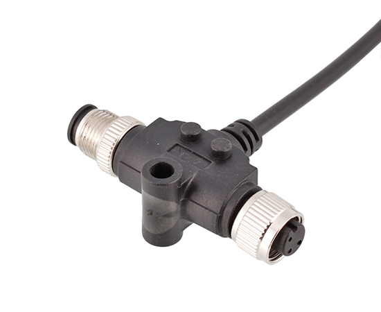 M12 T型带线转接器 PS型