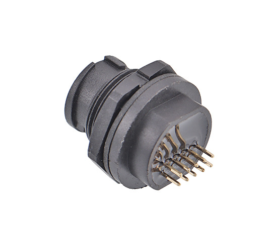 TYPE-C母 PCB板后插座(卡扣式)}