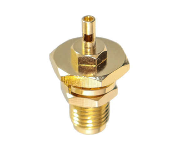 SMA(母)分体式大六角防水，适用线缆：RG178 RF1.37，频率：DC~6GHz}