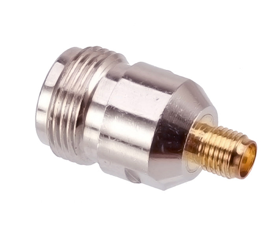 N(母)转SMA(母)转接器，频率：DC~6GHz}
