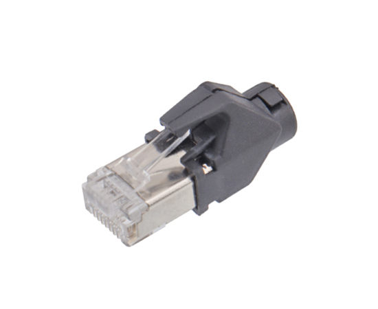 组装式RJ45 两瓣式8P CAT6类 短款